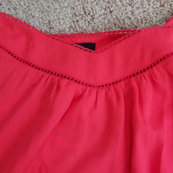 NWT! JESSICA SIMPSON Poppy Red Tank Size L Top - Picture 6 of 8